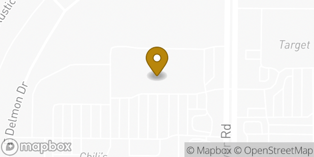 Map showing the location of The Home Depot in Mesa, AZ 85215