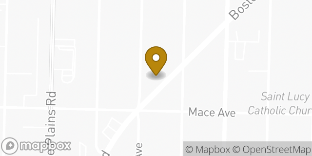 Map showing the location of Dunkin' in Bronx, NY 10467