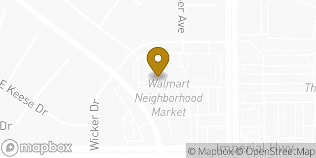 Map showing the location of Walmart Neighborhood Market in La Mirada, CA 90638