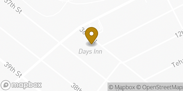 Map showing the location of Days Inn in Brooklyn, NY 11218