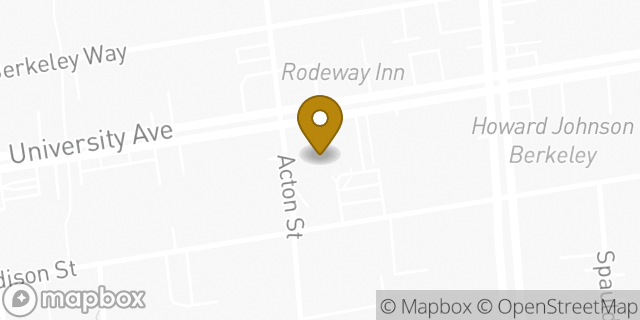 Map showing the location of Target in Berkeley, CA 94702