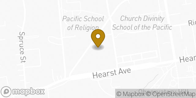 Map showing the location of The Church of Jesus Christ of Latter-day Saints in Berkeley, CA 94709