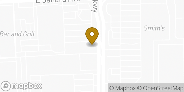 Map showing the location of Subway in Las Vegas, NV 89109