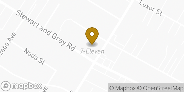 Map showing the location of Amazon Locker - Imogen in Downey, CA 90241