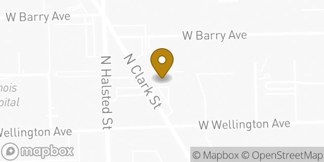 Map showing the location of Subway in Chicago, IL 60657