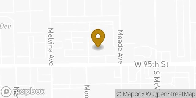 Map showing the location of Hawk Ford of Oak Lawn in Oak Lawn, IL 60453