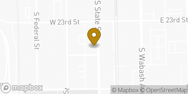 Map showing the location of The UPS Store in Chicago, IL 60616