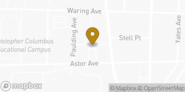 Map showing the location of Amazon Locker - Exchange in Bronx, NY 10469