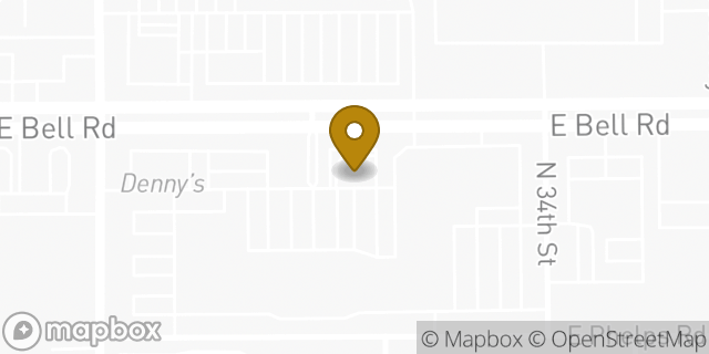 Map showing the location of The UPS Store in Phoenix, AZ 85032