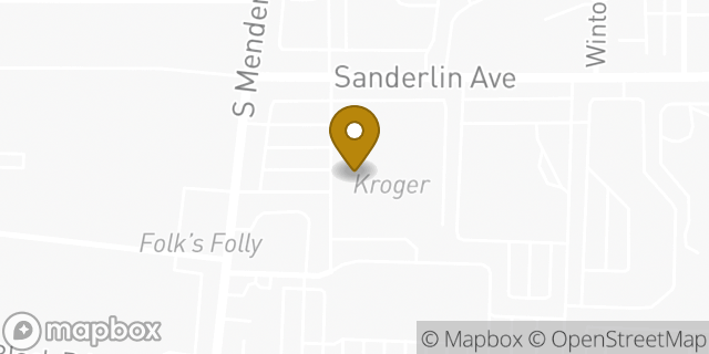 Map showing the location of Starbucks in Memphis, TN 38117