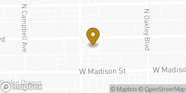 Map showing the location of McDonald's in Chicago, IL 60612