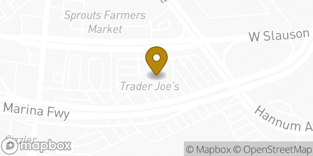 Map showing the location of Trader Joe's in Culver City, CA 90230