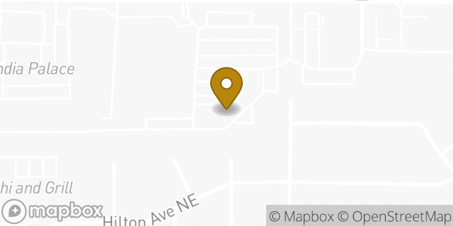 Map showing the location of HOTWORX in Albuquerque, NM 87111