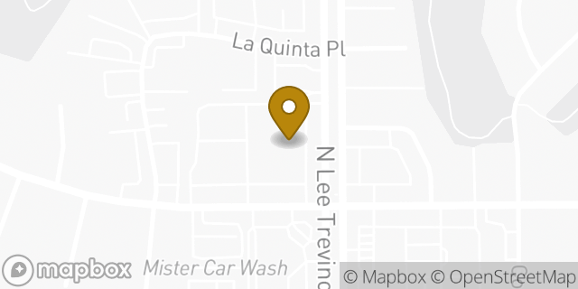 Map showing the location of Chase Bank in El Paso, TX 79936