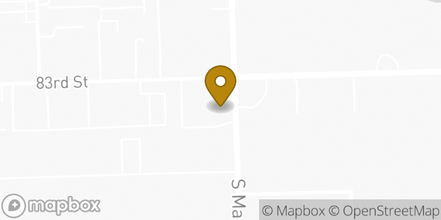 Map showing the location of Fifth Third Bank in Burr Ridge, IL 60527