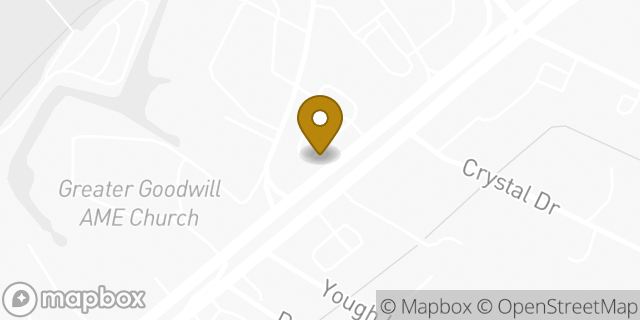 Map showing the location of Dunkin' in Mt Pleasant, SC 29466