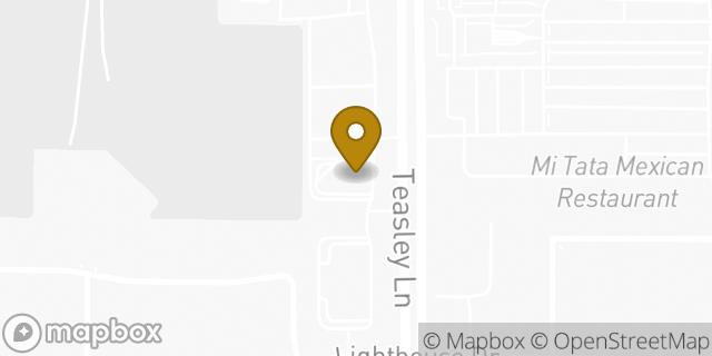 Map showing the location of McDonald's in Denton, TX 76210