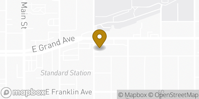 Map showing the location of Starbucks in El Segundo, CA 90245