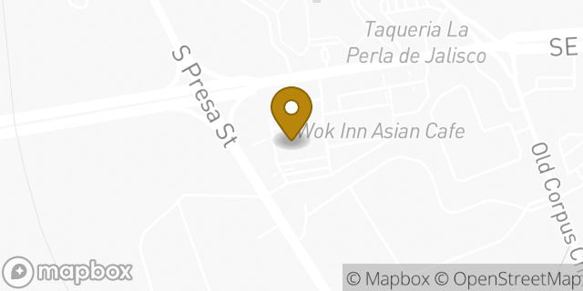 Map showing the location of Amazon Locker - Glove in San Antonio, TX 78223