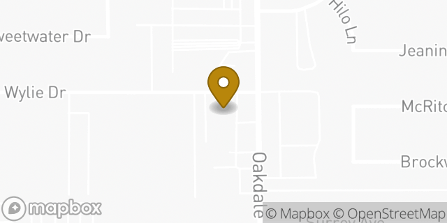 Map showing the location of Amazon Locker - Dmitry in Modesto, CA 95355