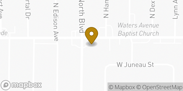 Map showing the location of 7-Eleven in Tampa, FL 33604