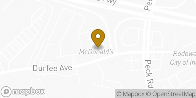 Map showing the location of McDonald's in South El Monte, CA 91733