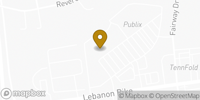 Map showing the location of The UPS Store in Nashville, TN 37214