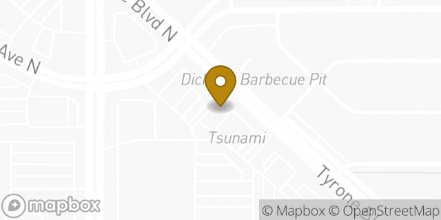 Map showing the location of Starbucks in St Petersburg, FL 33710