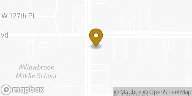 Map showing the location of AutoZone in Compton, CA 90222