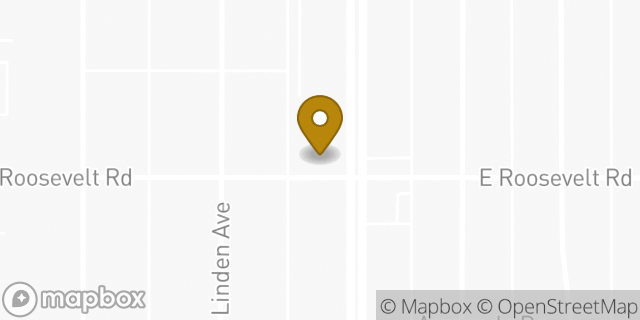 Map showing the location of Chase Bank in Long Beach, CA 90807