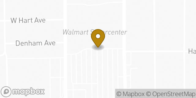 Map showing the location of Walmart in Pasadena, TX 77506
