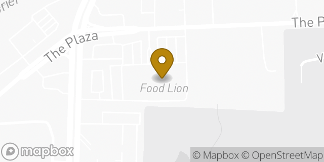 Map showing the location of Food Lion in Charlotte, NC 28215