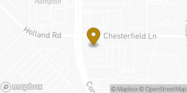 Map showing the location of Dunkin' in Maumee, OH 43537