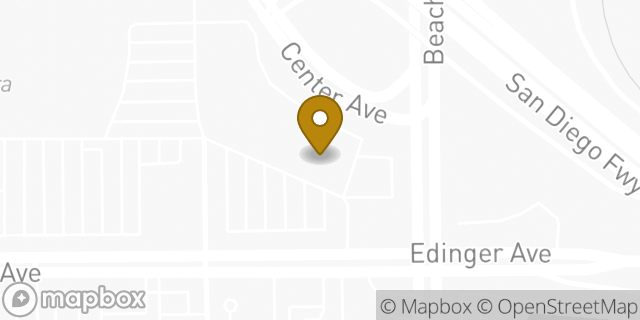 Map showing the location of Whole Foods Market in Huntington Beach, CA 92647