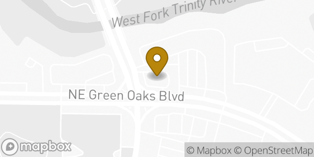 Map showing the location of 7-Eleven in Arlington, TX 76006