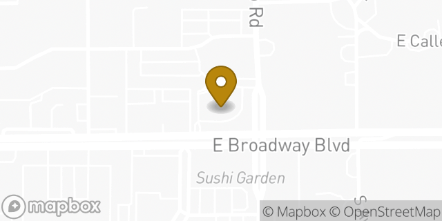 Map showing the location of Chase in Tucson, AZ 85716