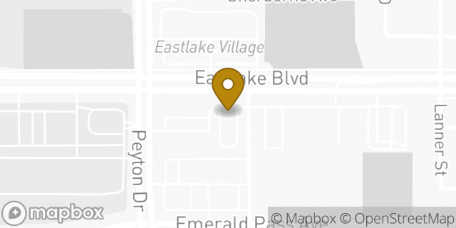 Map showing the location of Sonic Drive In in El Paso, TX 79928
