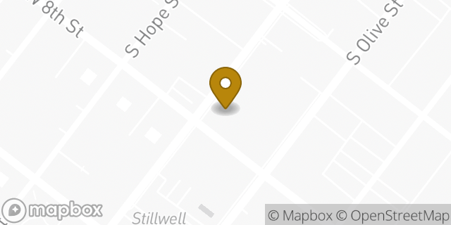 Map showing the location of Whole Foods Market in Los Angeles, CA 90017