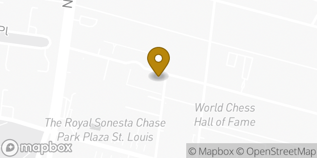 Map showing the location of Lululemon in St Louis, MO 63108