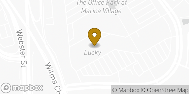 Map showing the location of Coinme in Alameda, CA 94501