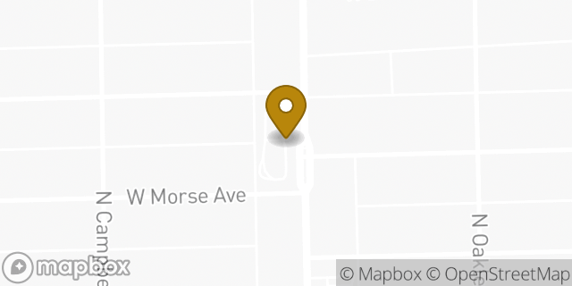 Map showing the location of McDonald's in Chicago, IL 60645