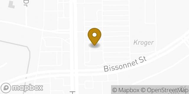 Map showing the location of Starbucks Coffee Company in Houston, TX 77083