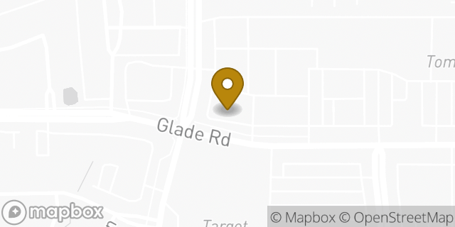 Map showing the location of Chase Bank in Colleyville, TX 76034
