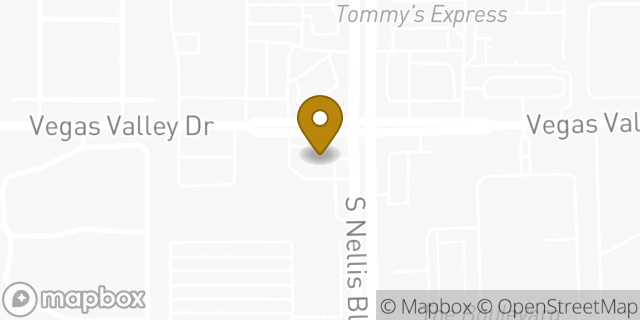 Map showing the location of Amazon Locker - Aberia in Las Vegas, NV 89121