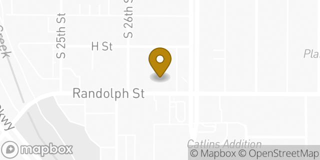 Map showing the location of American Legion Park in Lincoln, NE 68510