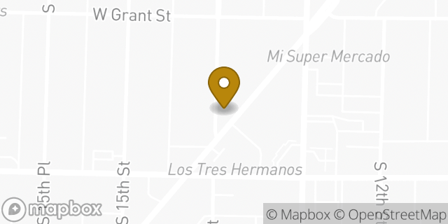 Map showing the location of Amazon Locker - Patch in Milwaukee, WI 53215