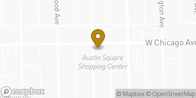 Map showing the location of Subway in Chicago, IL 60651
