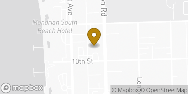 Map showing the location of Whole Foods Market in Miami Beach, FL 33139