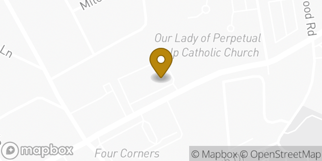 Map showing the location of Dunkin' in Pelham, NY 10803