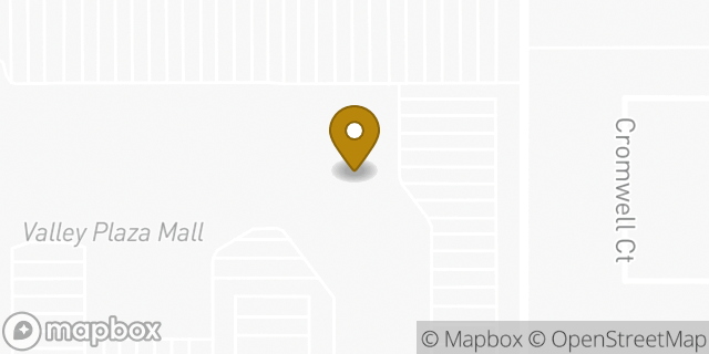 Map showing the location of Kids Foot Locker in Bakersfield, CA 93304